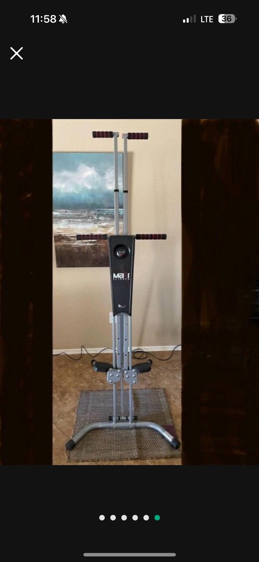 MaxiClimber Exercise Climbing Machine