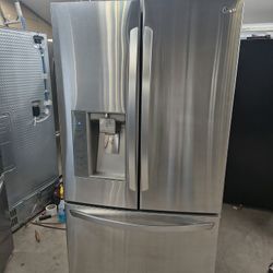 LG Refrigerator Stainless Steel 3 Door 