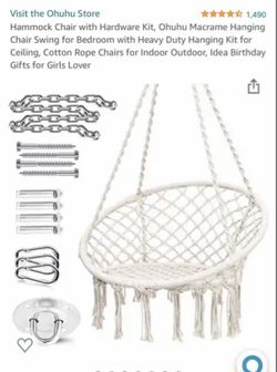 Hanging Hammock Chair - new in box