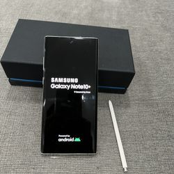 Samsung Galaxy Note10 + White 256 GB Unlocked Excellent Condition !!! 