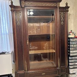 Early 1900's French Armoire / Linen Press