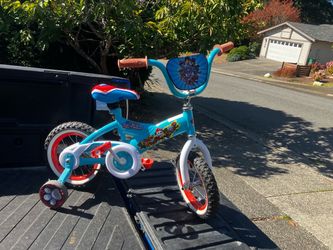 Child Kid Children Bike 12”  with training Wheels Paw Patrol Bicycle Tricycle Trike like New