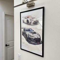 Toyota GR86 Wall Art