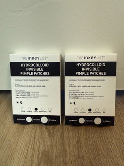 Brand New The INKEY List Hydrocolloid Invisible Pimple Patches