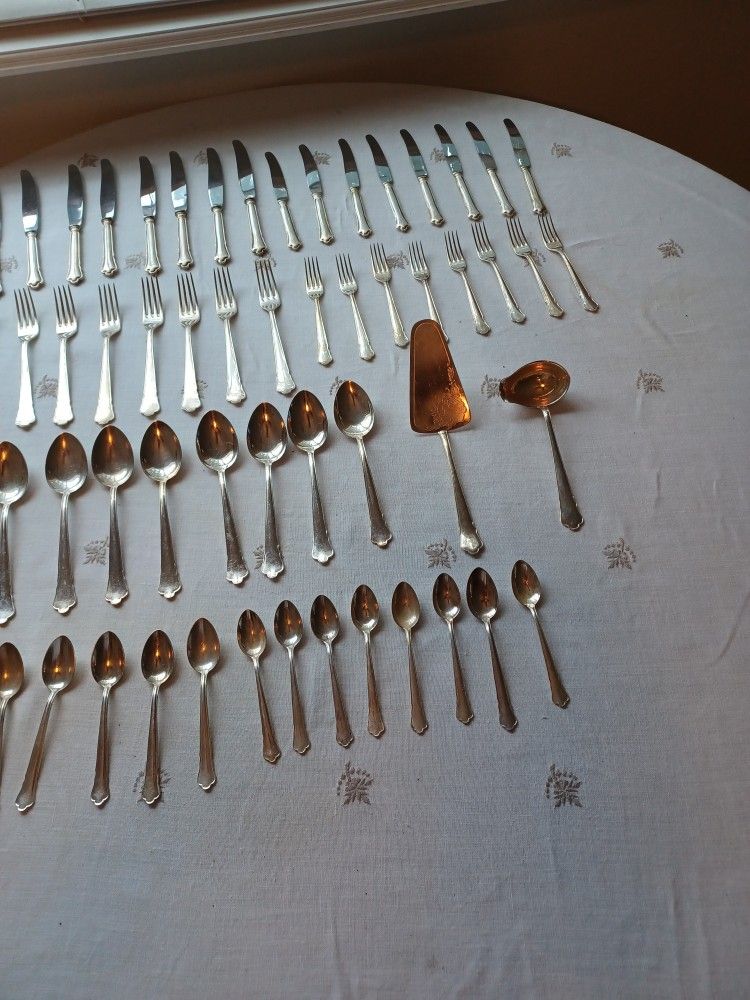 64 PIECE GENSE GAB SWEDISH EXTRA PLATED NICKEL SILVER PLATE IMANS ALP