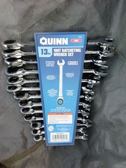 Quinn 13 PC ratcheting wrench set