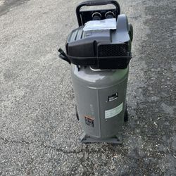 Klutch 20-Gallon Air Compressor, 2 HP, 120 Volts, 175 PSI