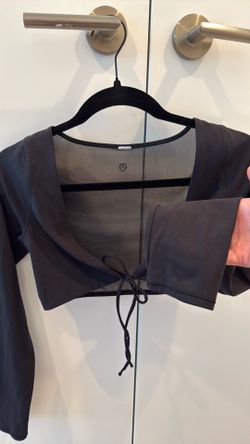 Lululemon Crop Top Black Size S