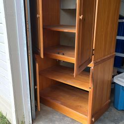 Wood Cabinet