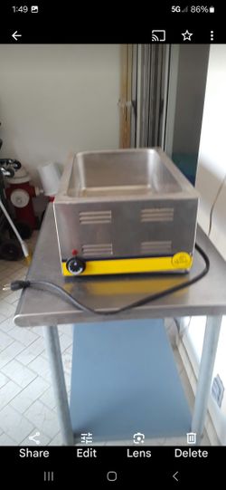 Steam Table For Sale 