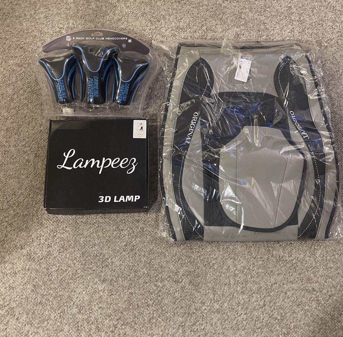 New Golf  , Head Covers , Bag , 3D Lamp 