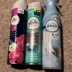 Glade and febreze 
