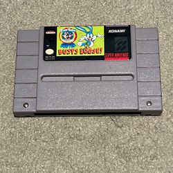 Tiny Toon Adventures Buster Busts Super Nintendo SNES Cart Only Tested