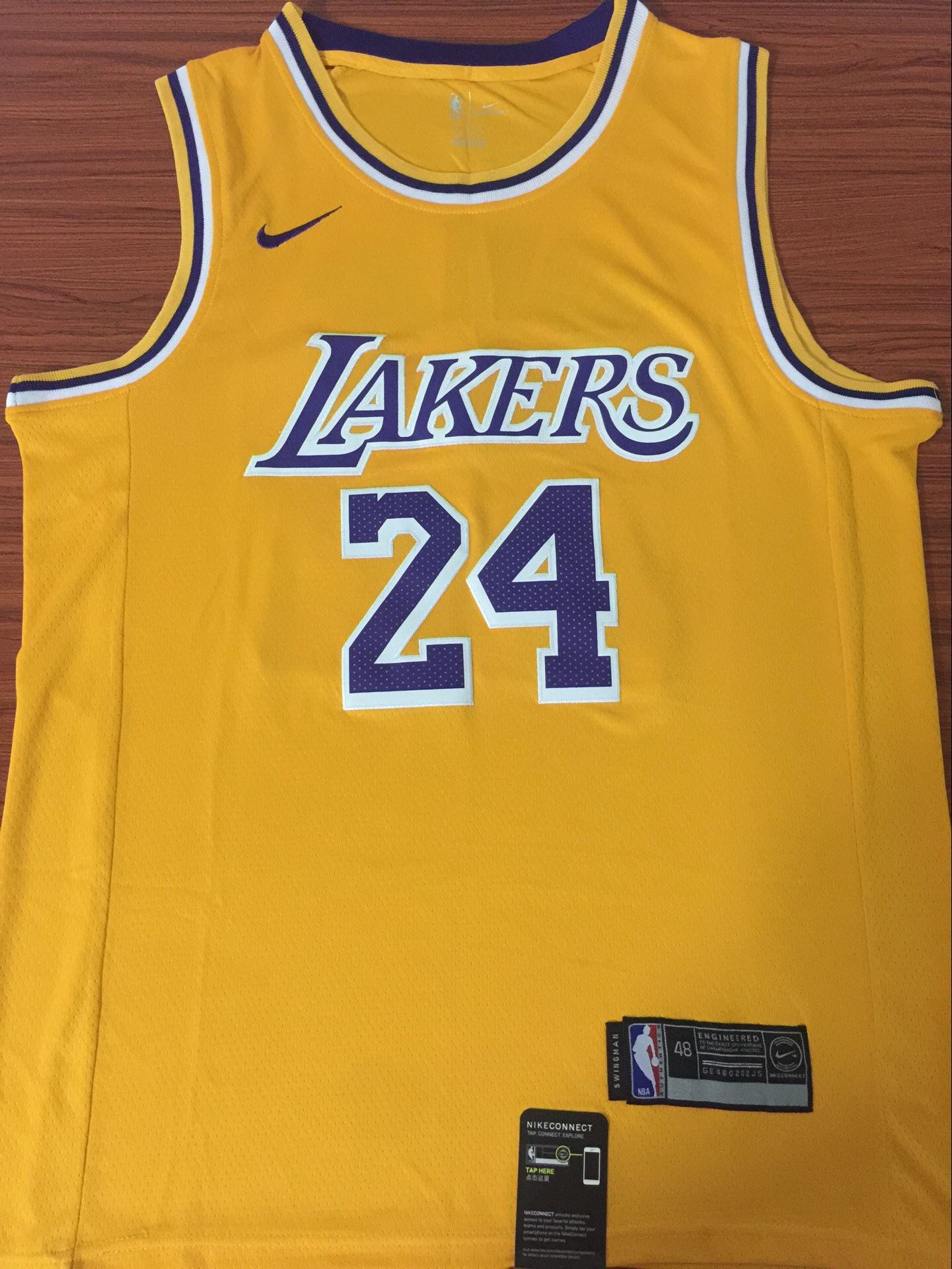 Kobe Bryant LA Lakers #24 Black Jersey