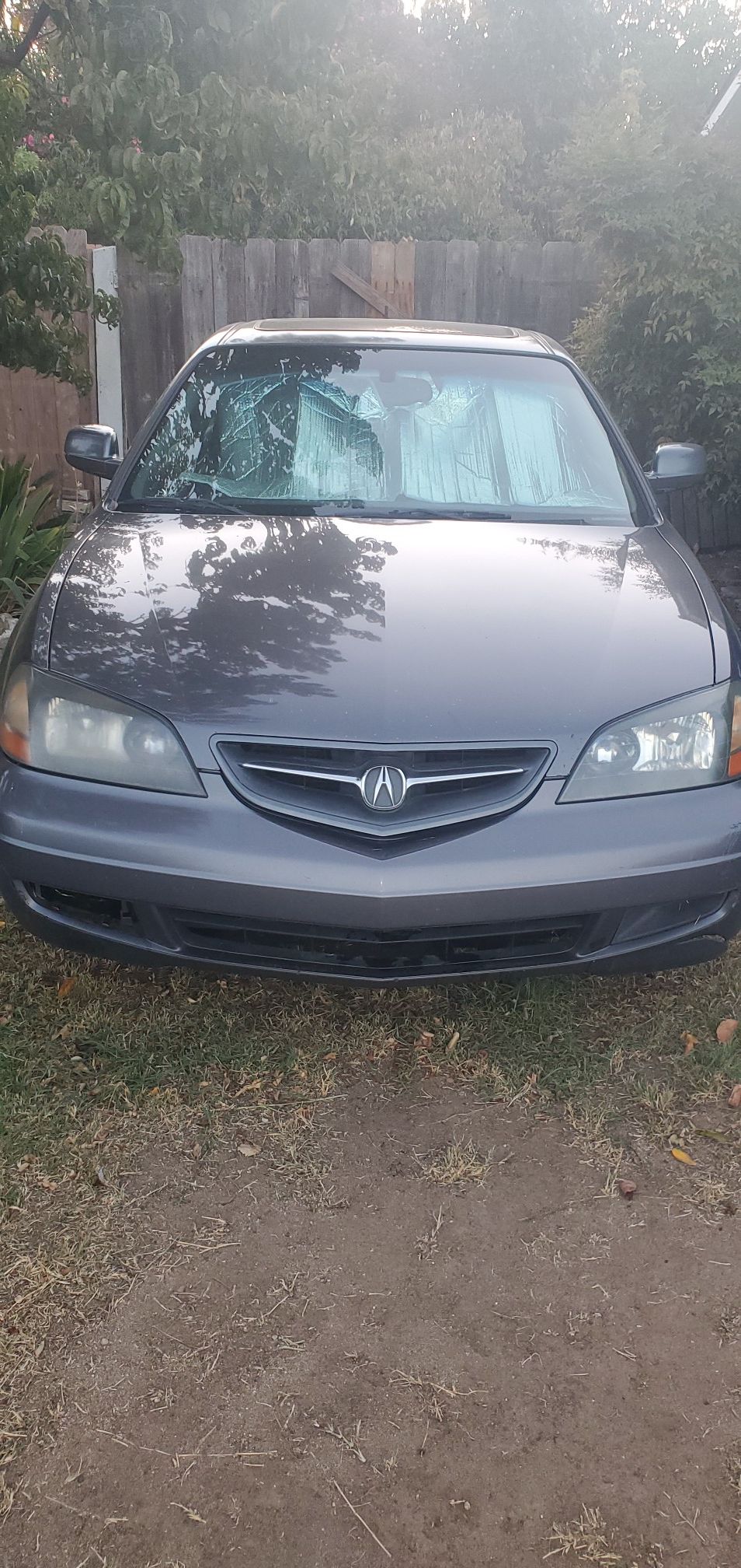 Acura, for parts mainly. It does turn on and runs. Transmission rough but running.