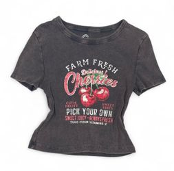 Cherry Graphic Top