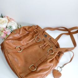 CL America Shoulder Bag.  Brown Shoulder Purse. CL America Woman Bag 
