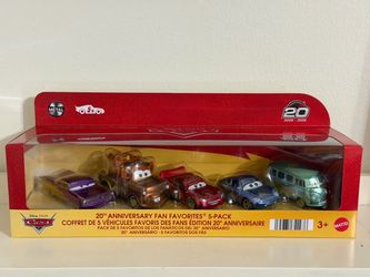 Disney Pixar Cars 20th Anniversary Fan Favorites 5-Pack