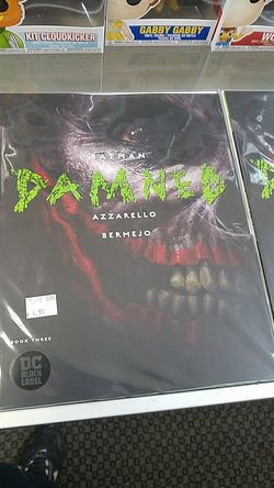 Batman Damned book 3 dc black label comics