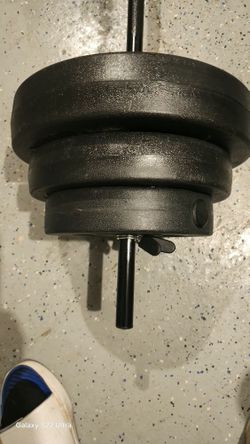 100 Lbs. One Inch Weight Set