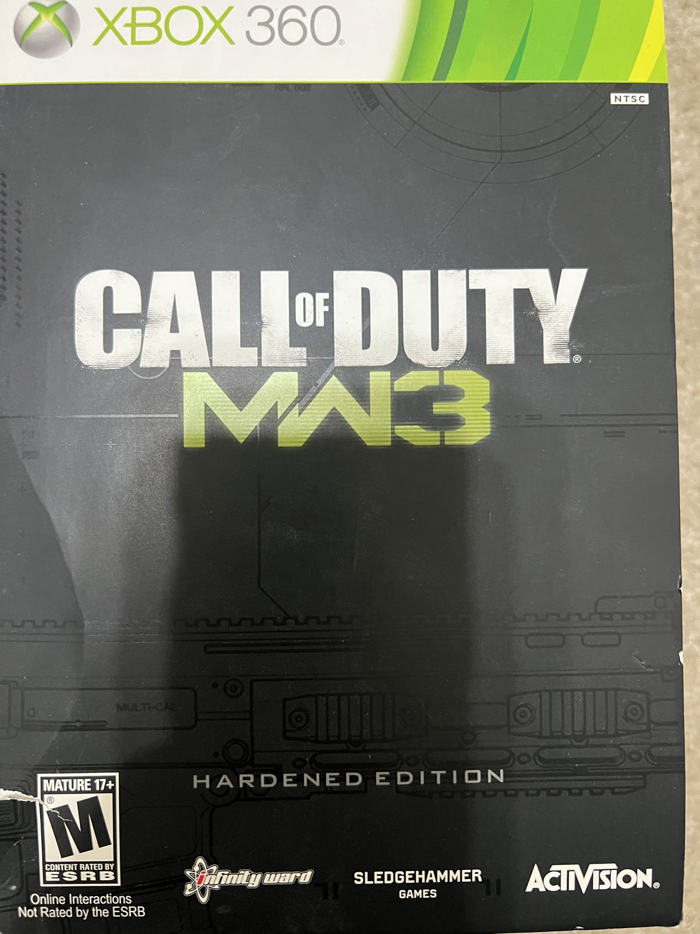 Call Of duty Modern Warfare III Hardened Edition Xbox 360