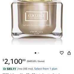 COCOAGE 24k Gold Face Mask 