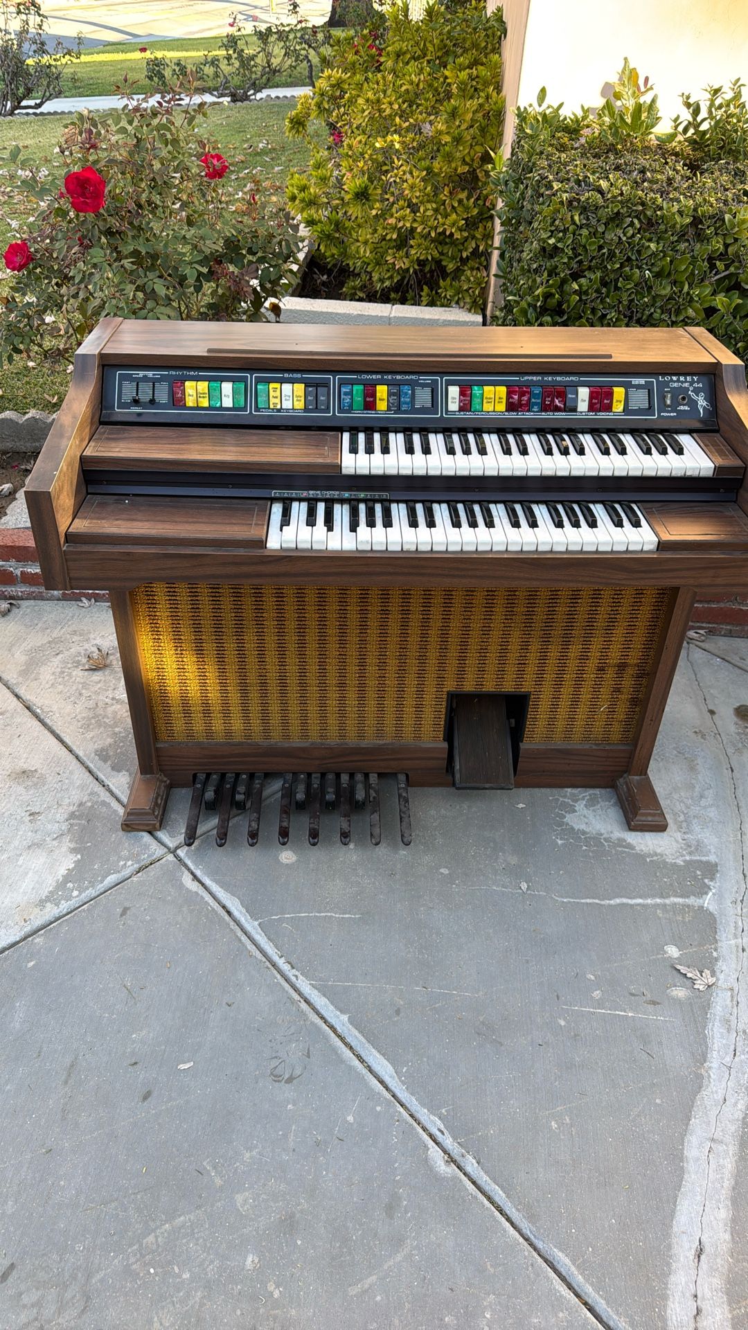 1974 VINTAGE Lowry genie 44 Organ 