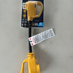 Camco Power Grip RV Circuit Analyzer 18" RV Adapter 125V  3750W