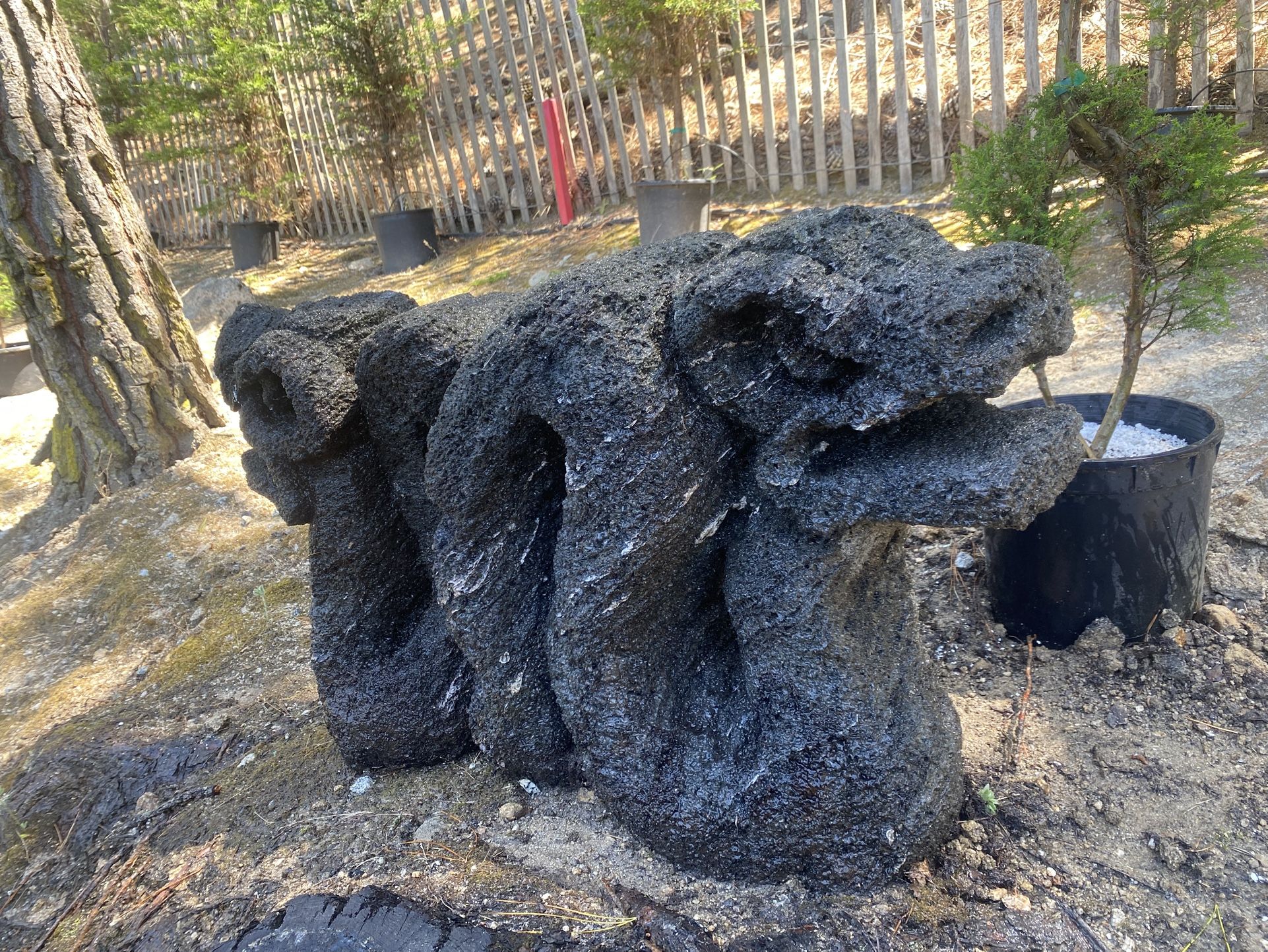 Lava Rock Garden Decorative