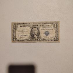 Silver Certificate Dollar Series 1935B