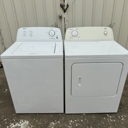 Delivery Available! Newer Admiral Washer and Roper Electric Dryer Set