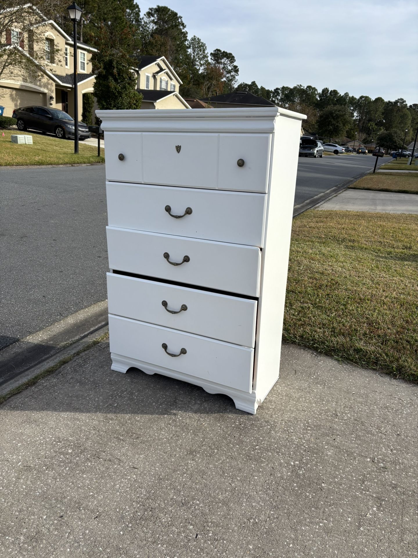 White Dresser