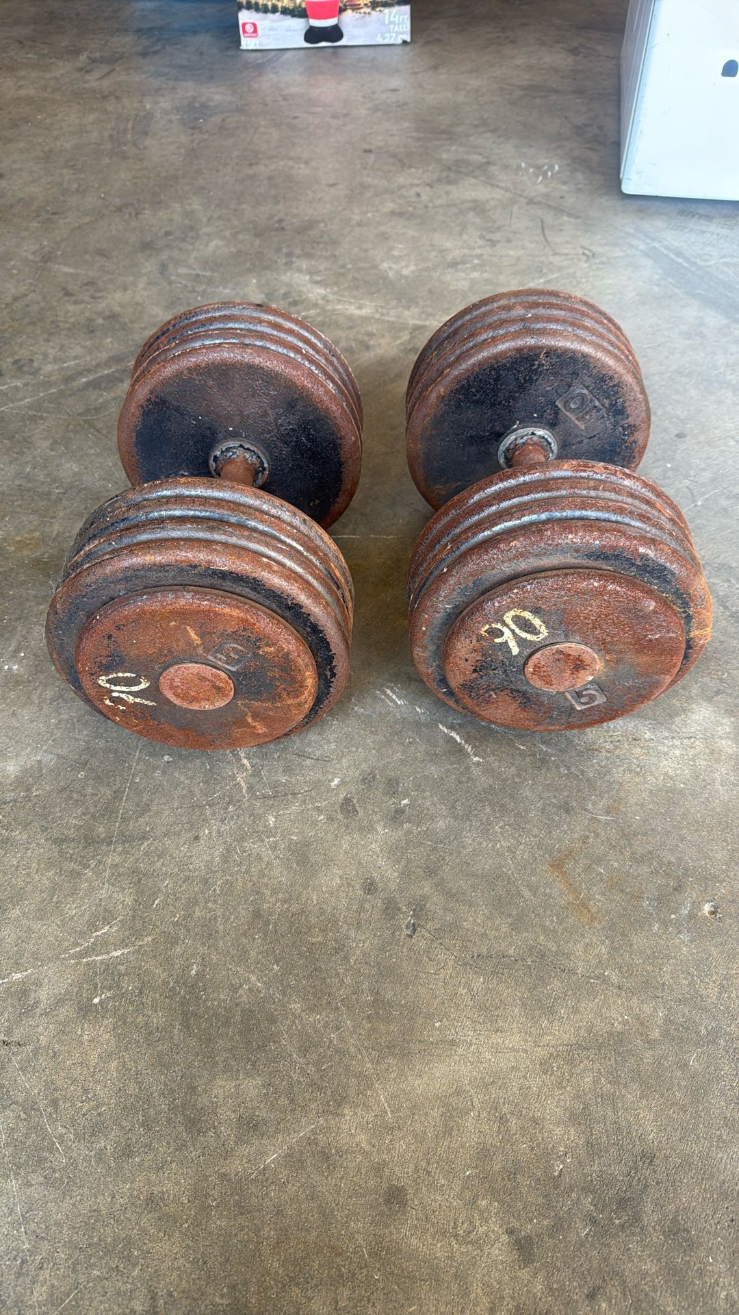 90 Pound Weights