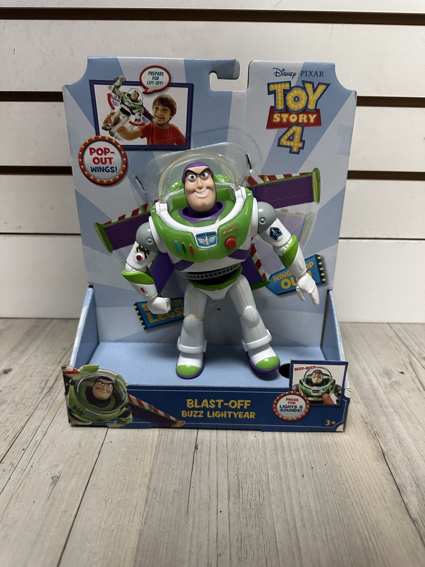 Boxed Buzz Lightyear Toy Story 4 Toy
