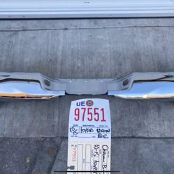 2005 2015 TOYOTA TACOMA REAR BUMPER CHROME OEM