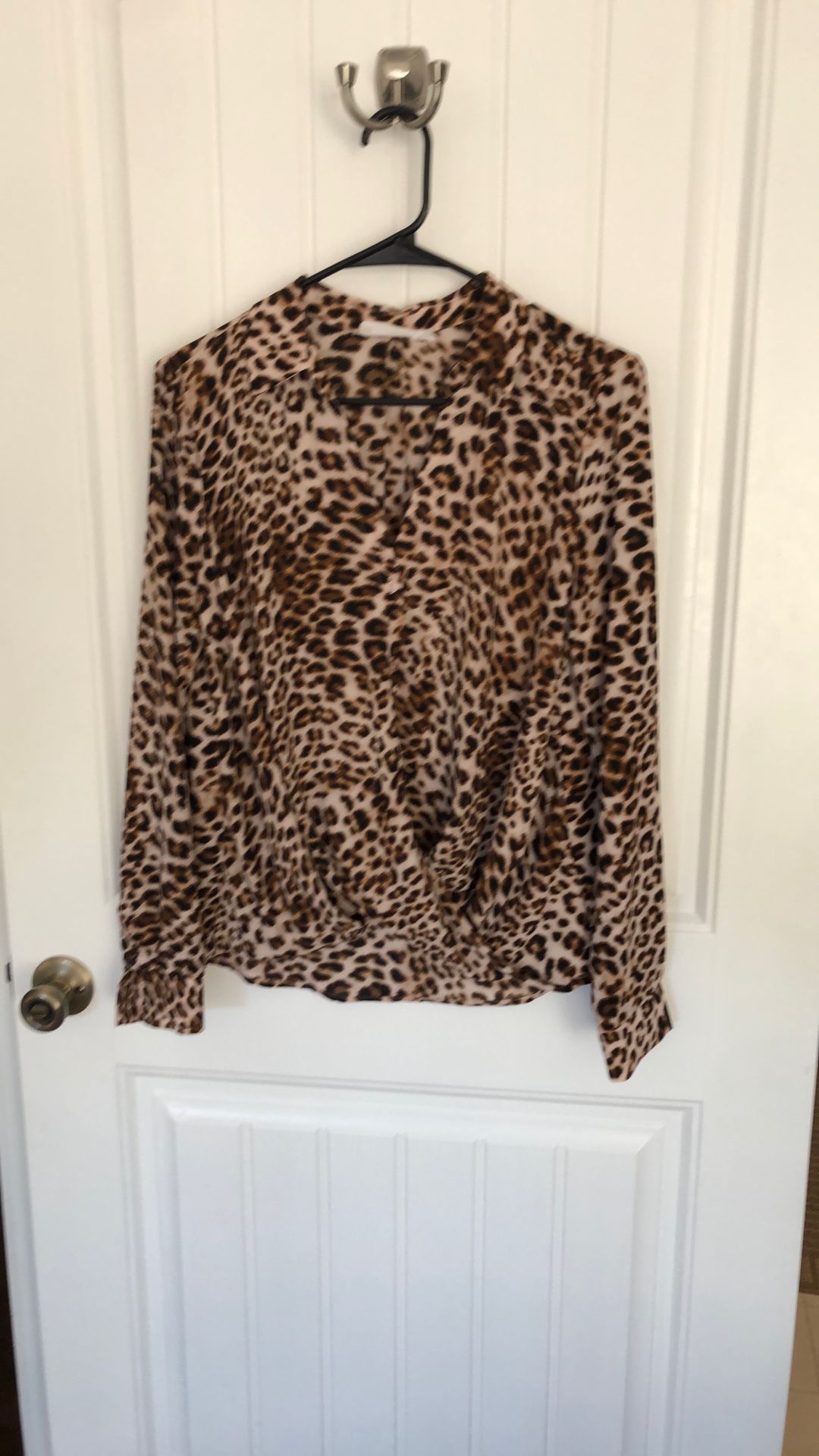 Sophisticated Animal Print Shirt