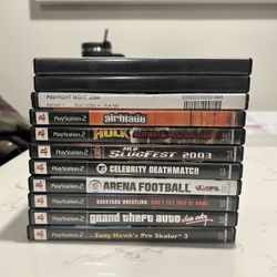 PS2 Games Bundle Or Individual