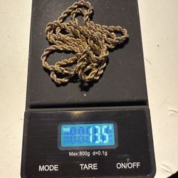 14k gold chain 