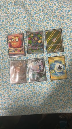 Illustration Rares From Black Bolt / Surging Sparks