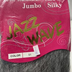 New Kanekalon Jazz Wave Braiding Hair – Color 51