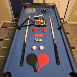 4 In 1 Table Game Set