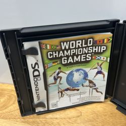 Nintendo D World Champions Game 