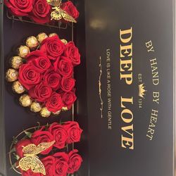 Red Roses I Love You Box 