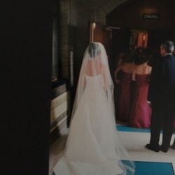 Wedding Dress, Veil, Headpiece