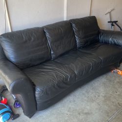 Leather Couch 