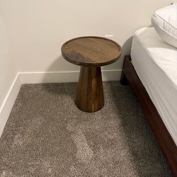 Wood night table