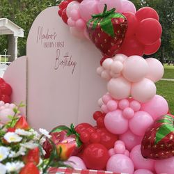 Balloon Backdrop Birthday