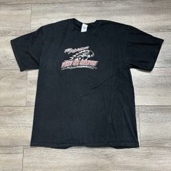 Rob Atchison Funny Car Champion T Shirt Size L Team Ace Fast Eddie Black 
