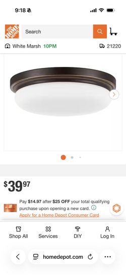 Ceiling Flush Mount Light Fixture