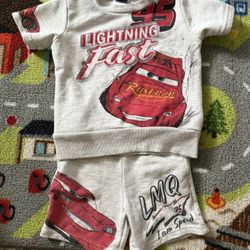 Lighting McQueen Summer Set Boys 3t Clothes